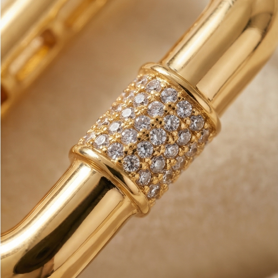 22 AYAR ÖZEL ÜRETİM DİKDÖRTGEN MODEL KÜPE