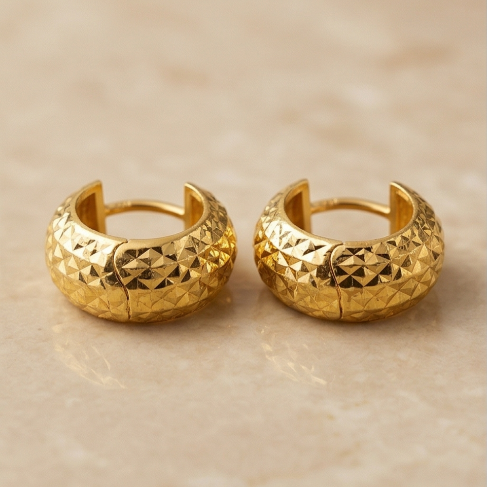 22 AYAR KALEMLİ ÖZEL ÜRETİM BOMBE KÜPE