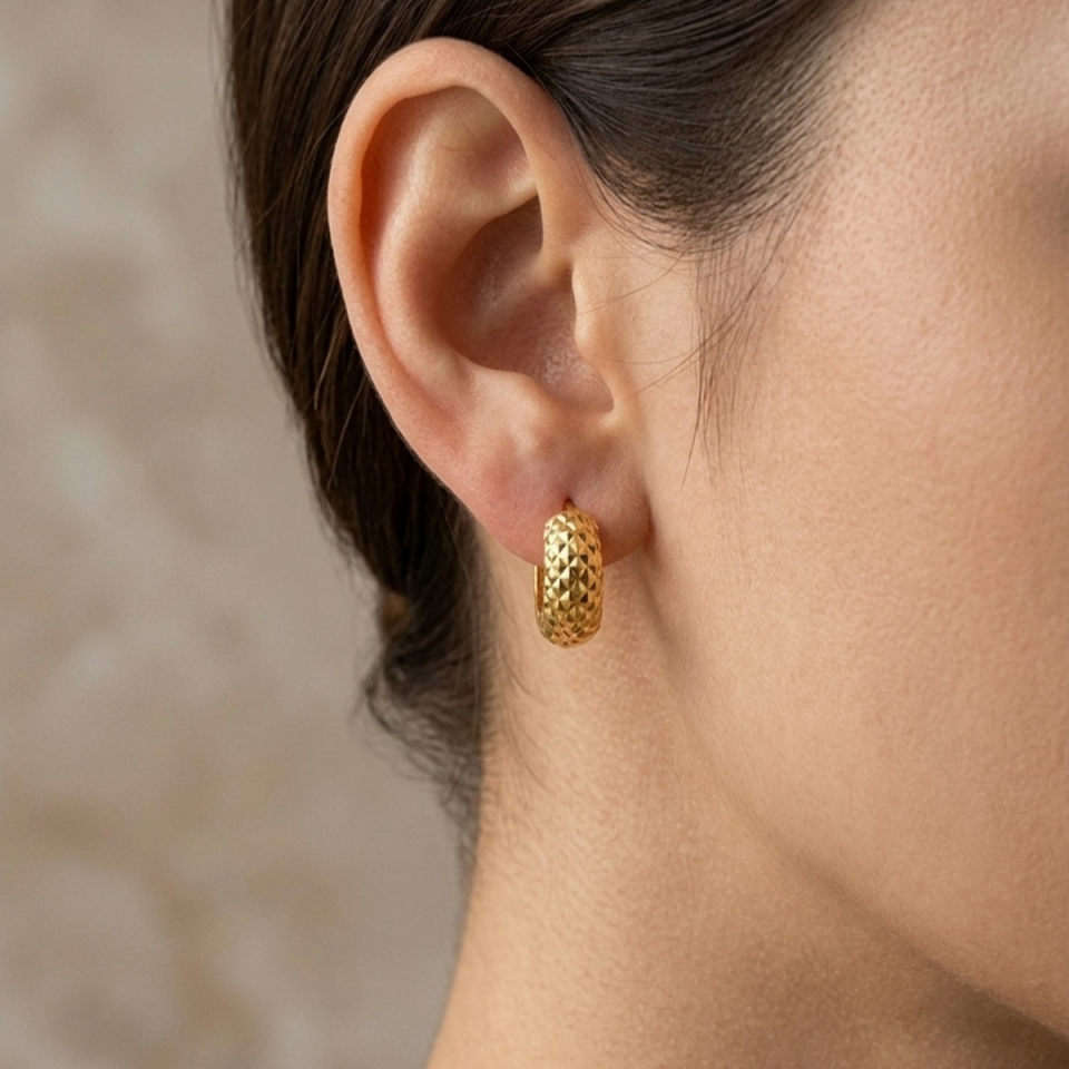 22 AYAR KALEMLİ ÖZEL ÜRETİM BOMBE KÜPE