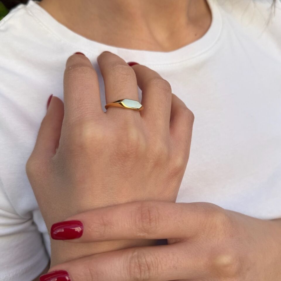 22 AYAR ÖZEL TASARIM ALTIN YÜZÜK