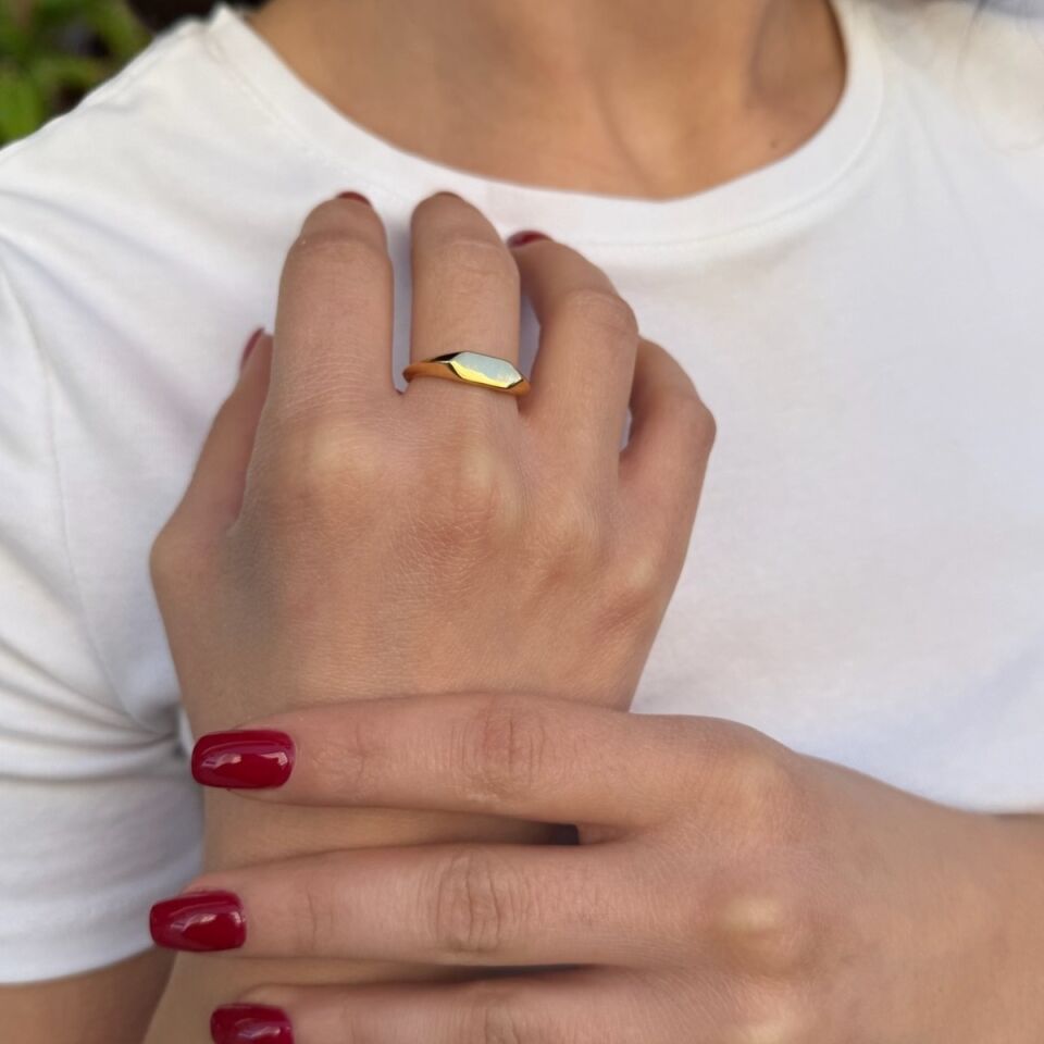 22 AYAR ÖZEL TASARIM ALTIN YÜZÜK