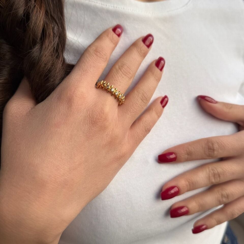 22 AYAR ÖZEL TASARIM ALTIN YÜZÜK