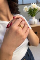 22 AYAR KİRPİKLİ GÖZ YÜZÜK 14