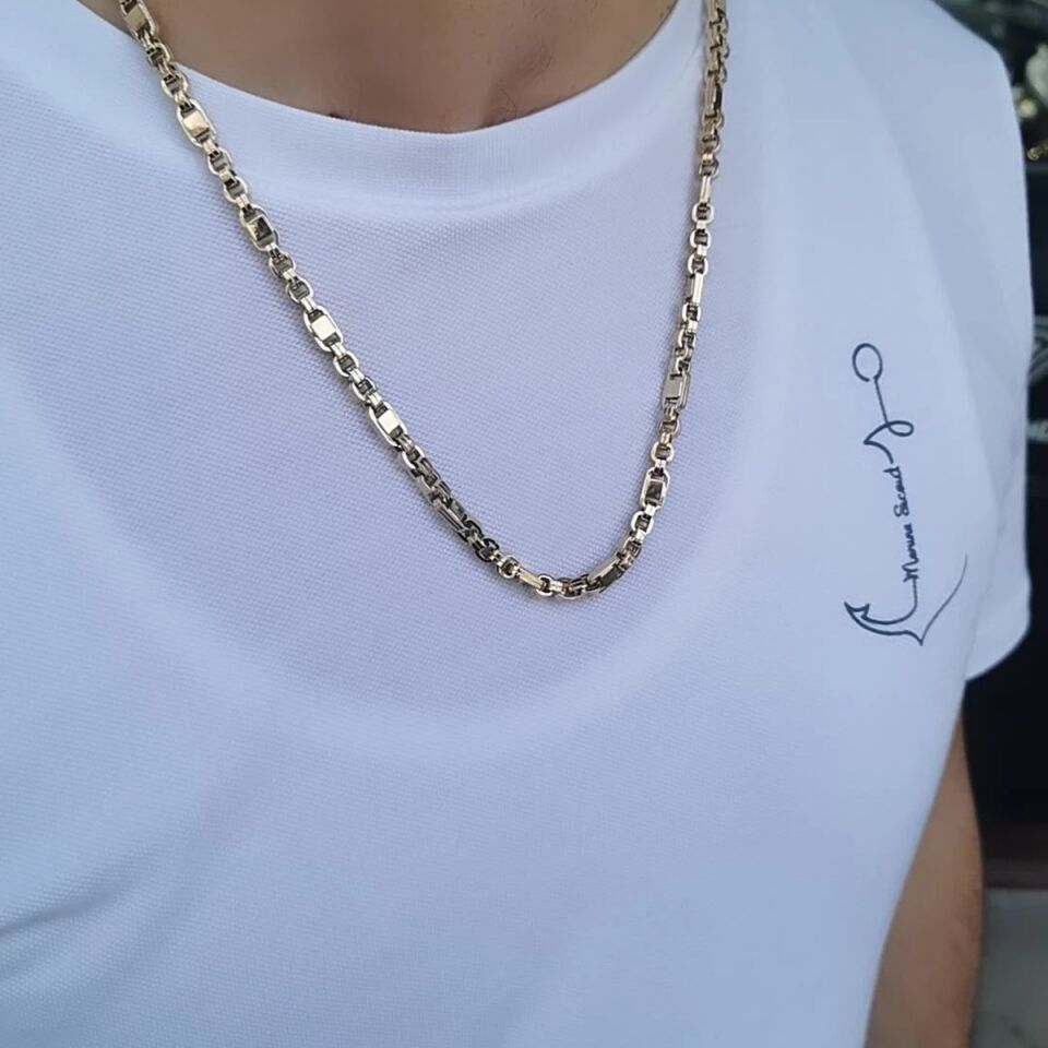 14 AYAR İTALYAN ÖZEL TASARIM MODEL ERKEK ZİNCİR