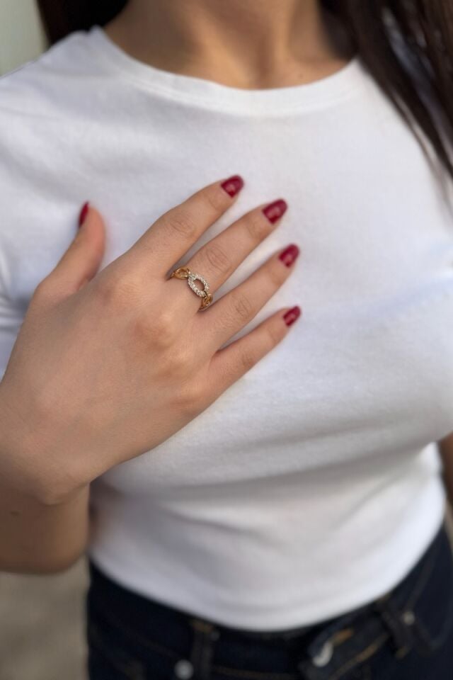 14 AYAR İTALYAN ZİNCİR MODEL YÜZÜK