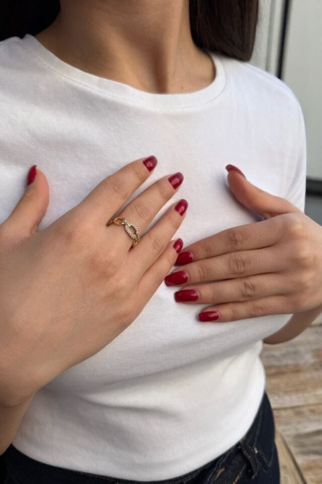 14 AYAR İTALYAN ZİNCİR MODEL YÜZÜK