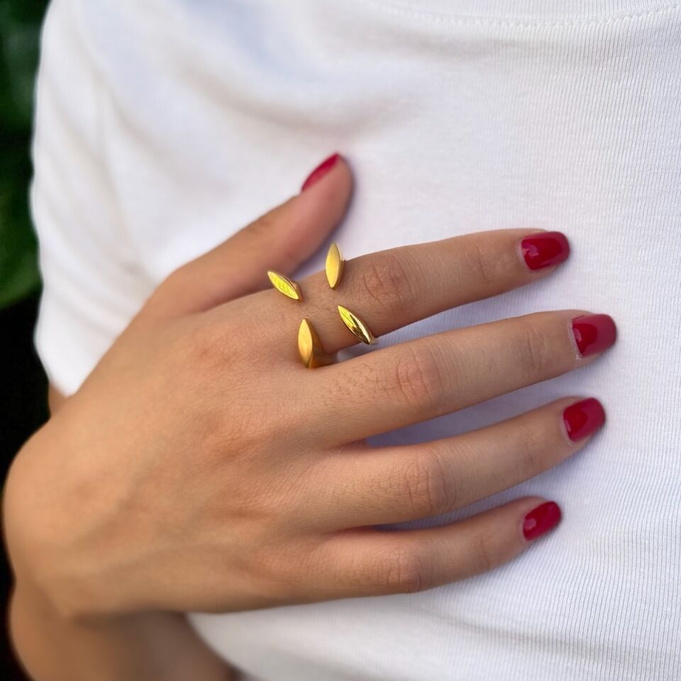 22 AYAR MODERN İTALYAN YÜZÜK