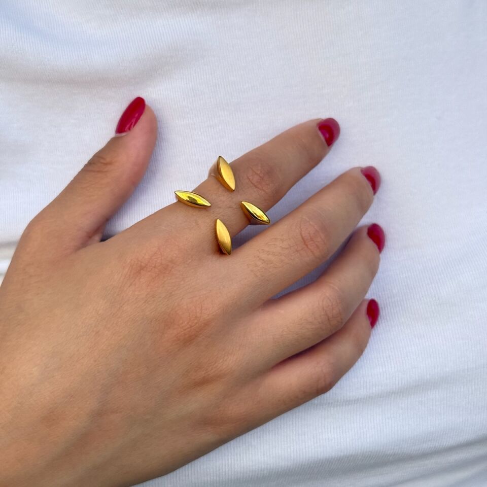 22 AYAR MODERN İTALYAN YÜZÜK