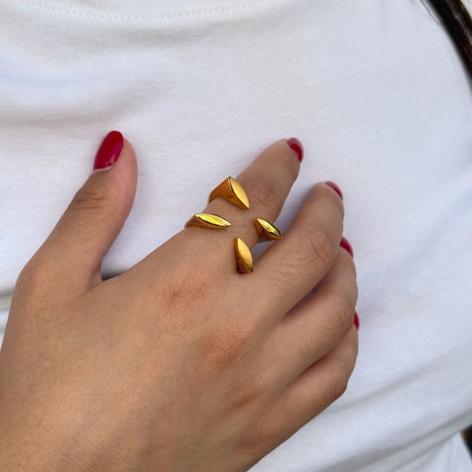 22 AYAR MODERN İTALYAN YÜZÜK