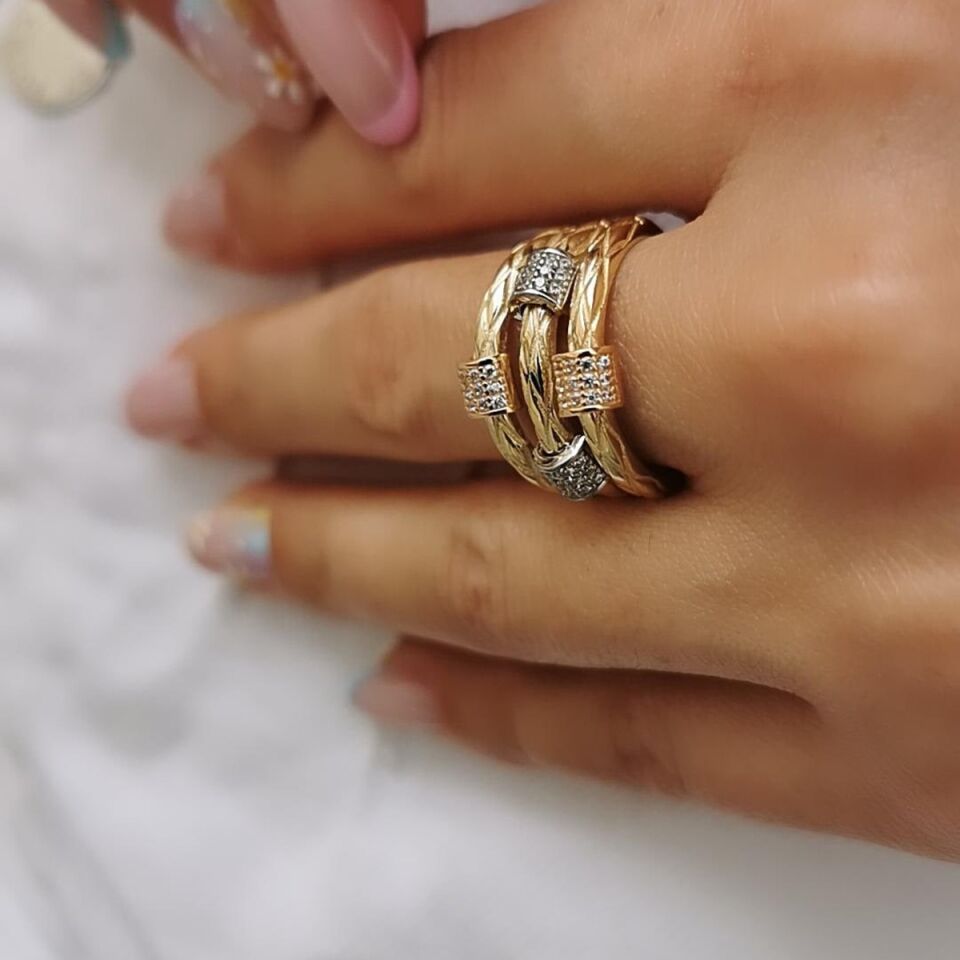 14 AYAR ÖZEL TASARIM ALTIN YÜZÜK