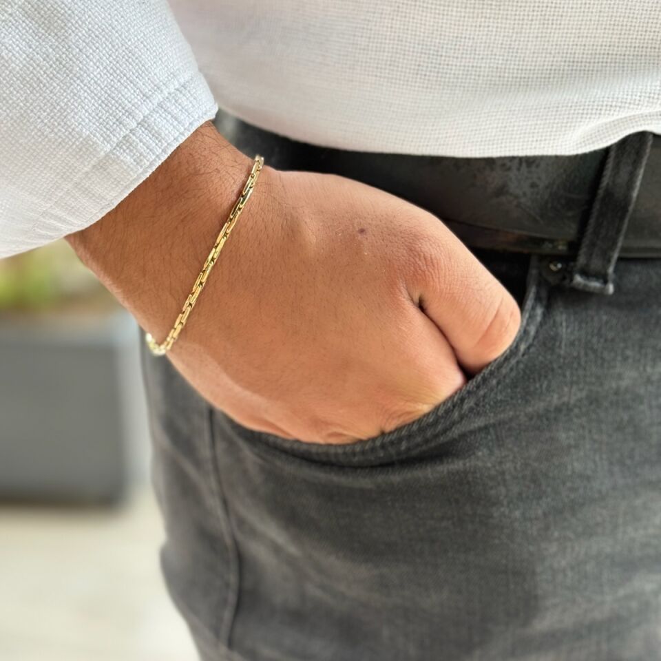 14 AYAR İTALYAN ERKEK BİLEKLİK