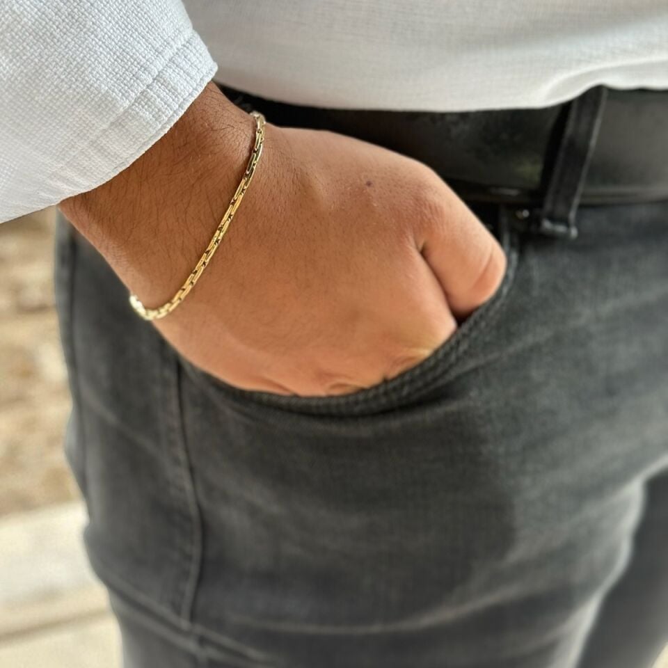 14 AYAR İTALYAN ERKEK BİLEKLİK