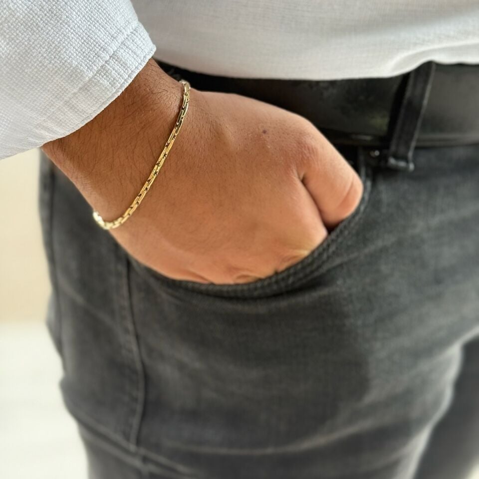 14 AYAR İTALYAN ERKEK BİLEKLİK