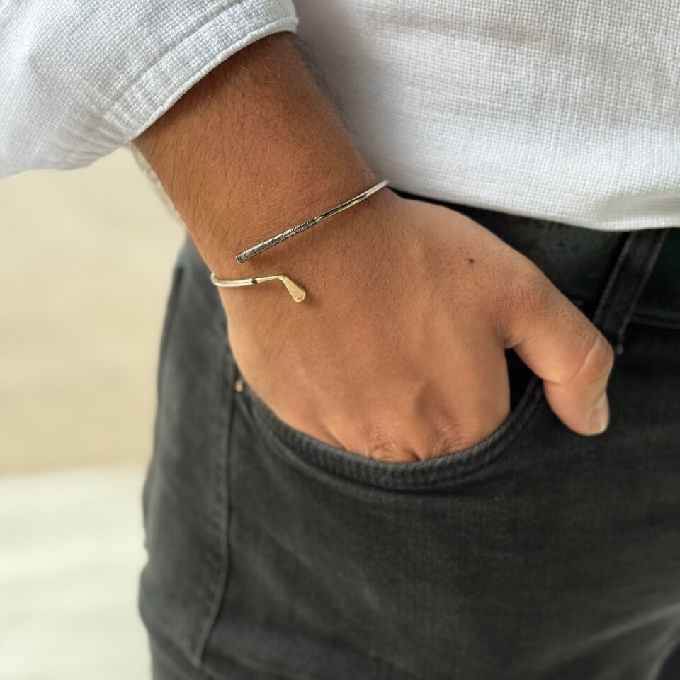 14 AYAR ÖZEL TASARIM GOLF SOPASI MODELİ ALTIN BİLEKLİK