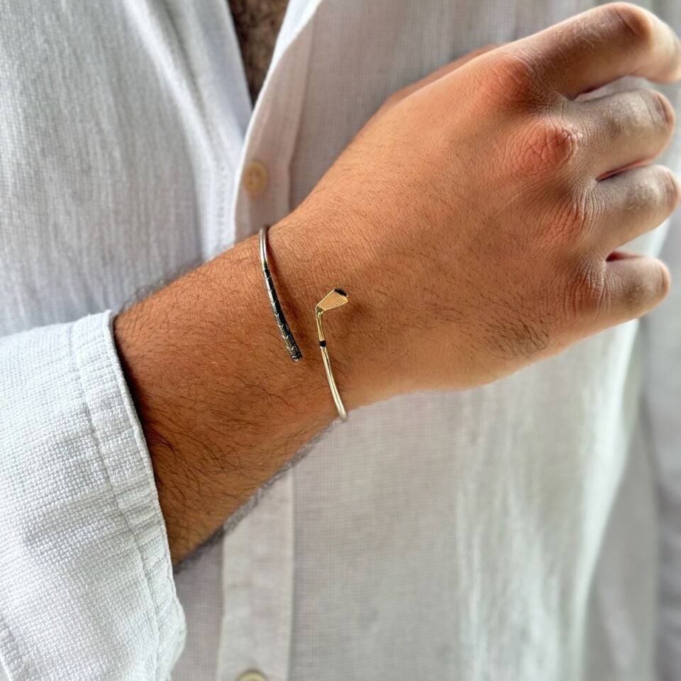 14 AYAR ÖZEL TASARIM GOLF SOPASI MODELİ ALTIN BİLEKLİK