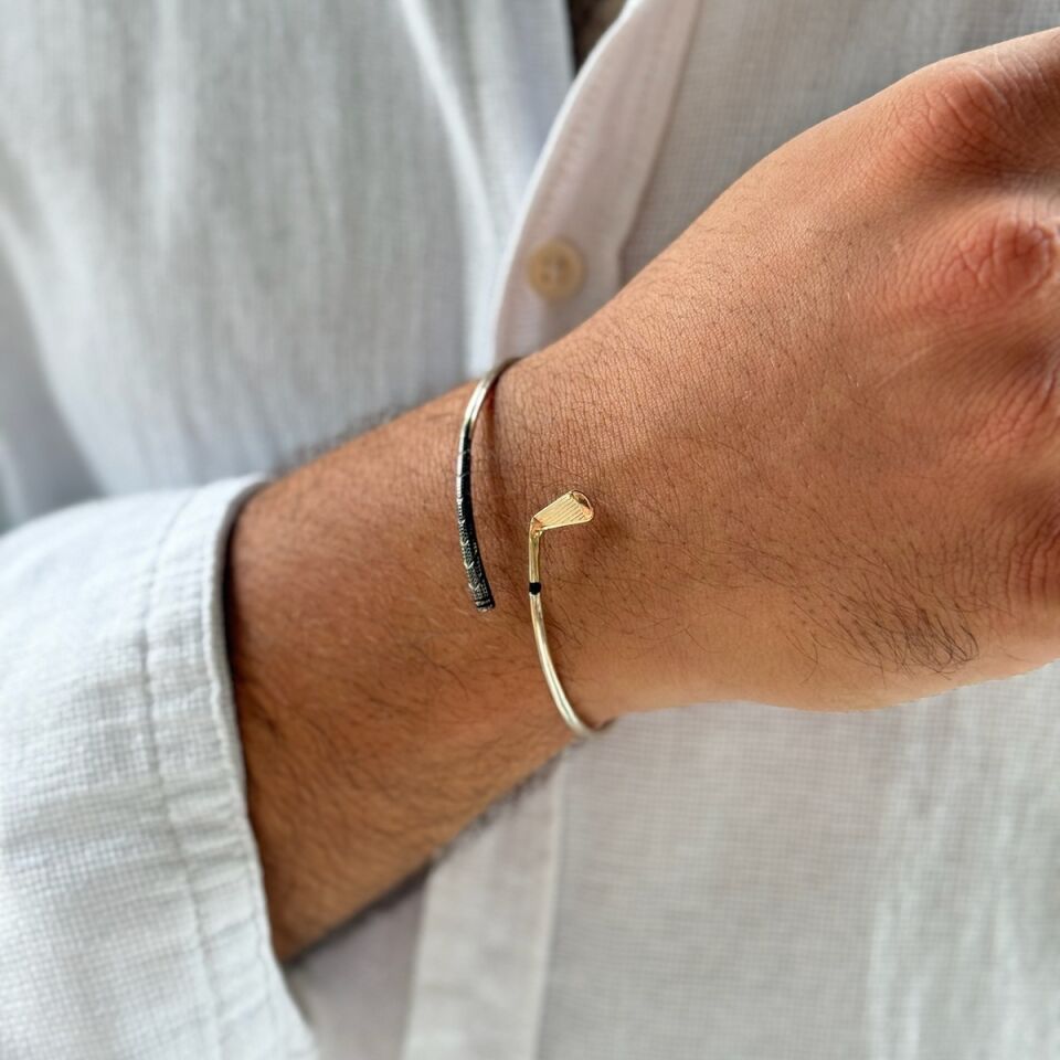 14 AYAR ÖZEL TASARIM GOLF SOPASI MODELİ ALTIN BİLEKLİK