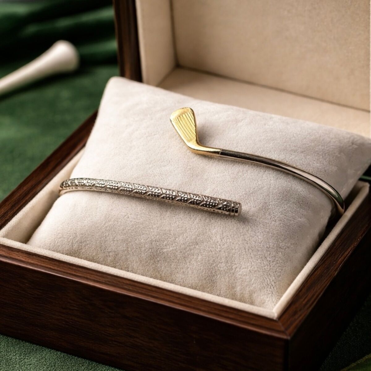 14 AYAR ÖZEL TASARIM GOLF SOPASI MODELİ ALTIN BİLEKLİK