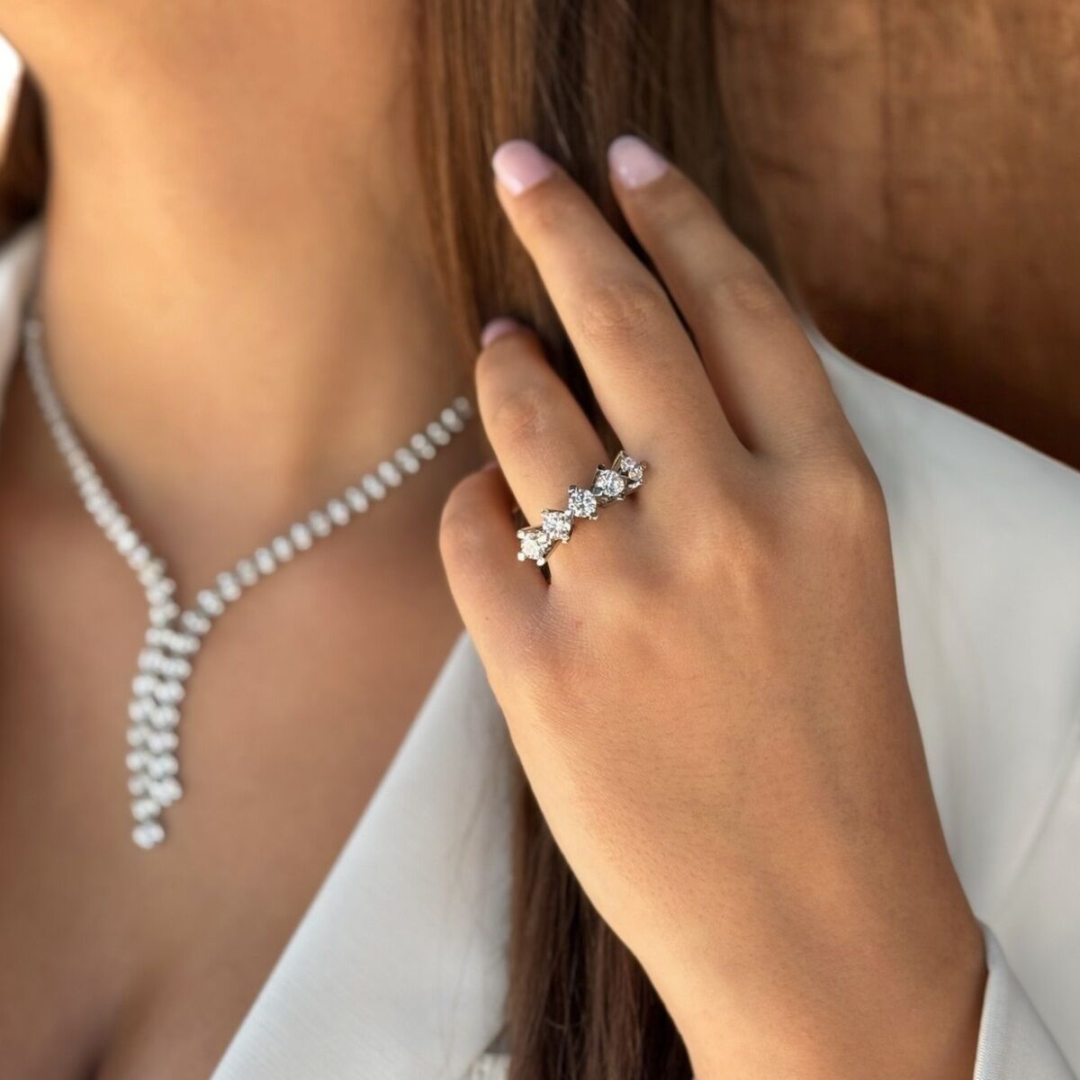 14 AYAR 2,5 CT GIA SERTİFİKALI D RENGİ BEŞTAŞ YÜZÜK