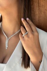 14 AYAR 2,5 CT GIA SERTİFİKALI D RENGİ BEŞTAŞ YÜZÜK 15