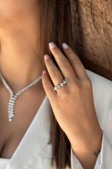 14 AYAR 2,5 CT GIA SERTİFİKALI D RENGİ BEŞTAŞ YÜZÜK 17