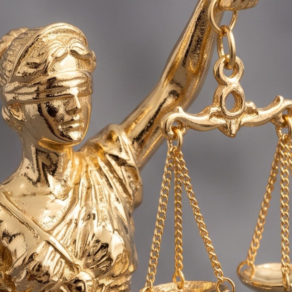 14 AYAR ÖZEL TASARIM THEMİS HEYKELİ ADALET KADIN HEYKELİ ALTIN KOLYE