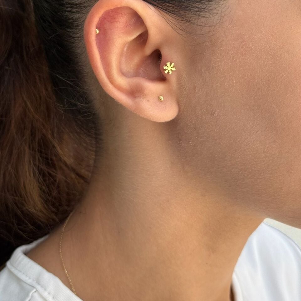 14 AYAR KARTANESİ TRAGUS VE HELİX KÜPE