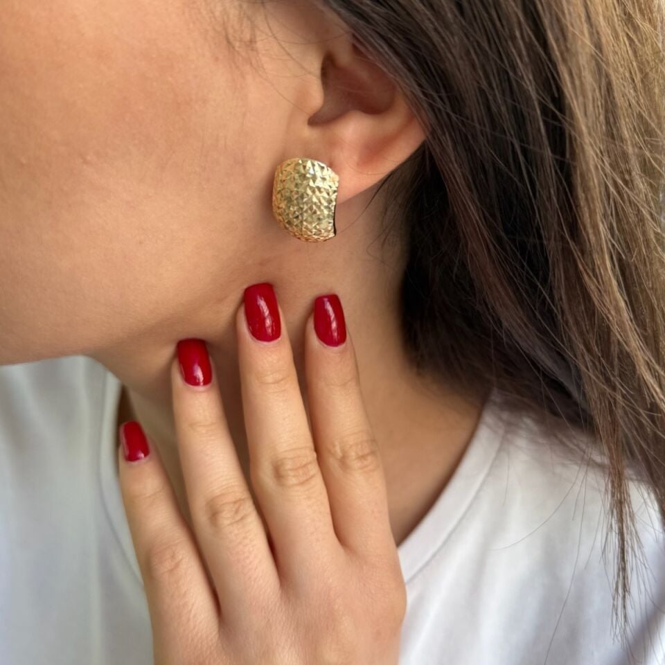 14 AYAR BOMBE KALEMLİ KÜPE