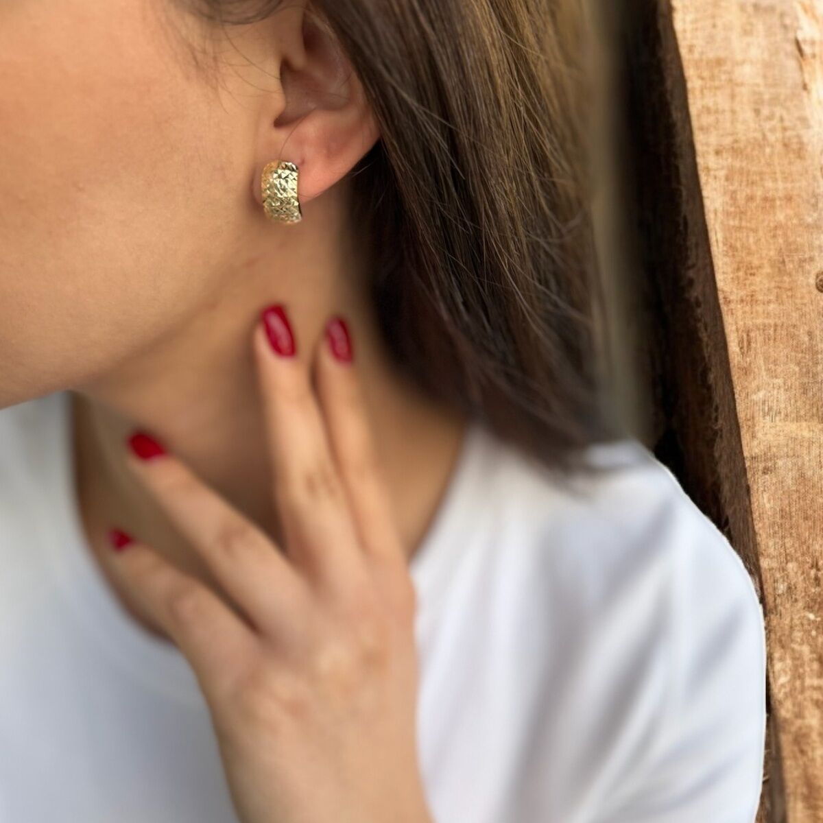 14 AYAR BOMBE KALEMLİ KÜPE