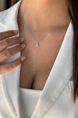 18 AYAR 0,14 CT F RENGİ A HARFİ PIRLANTA KOLYE
