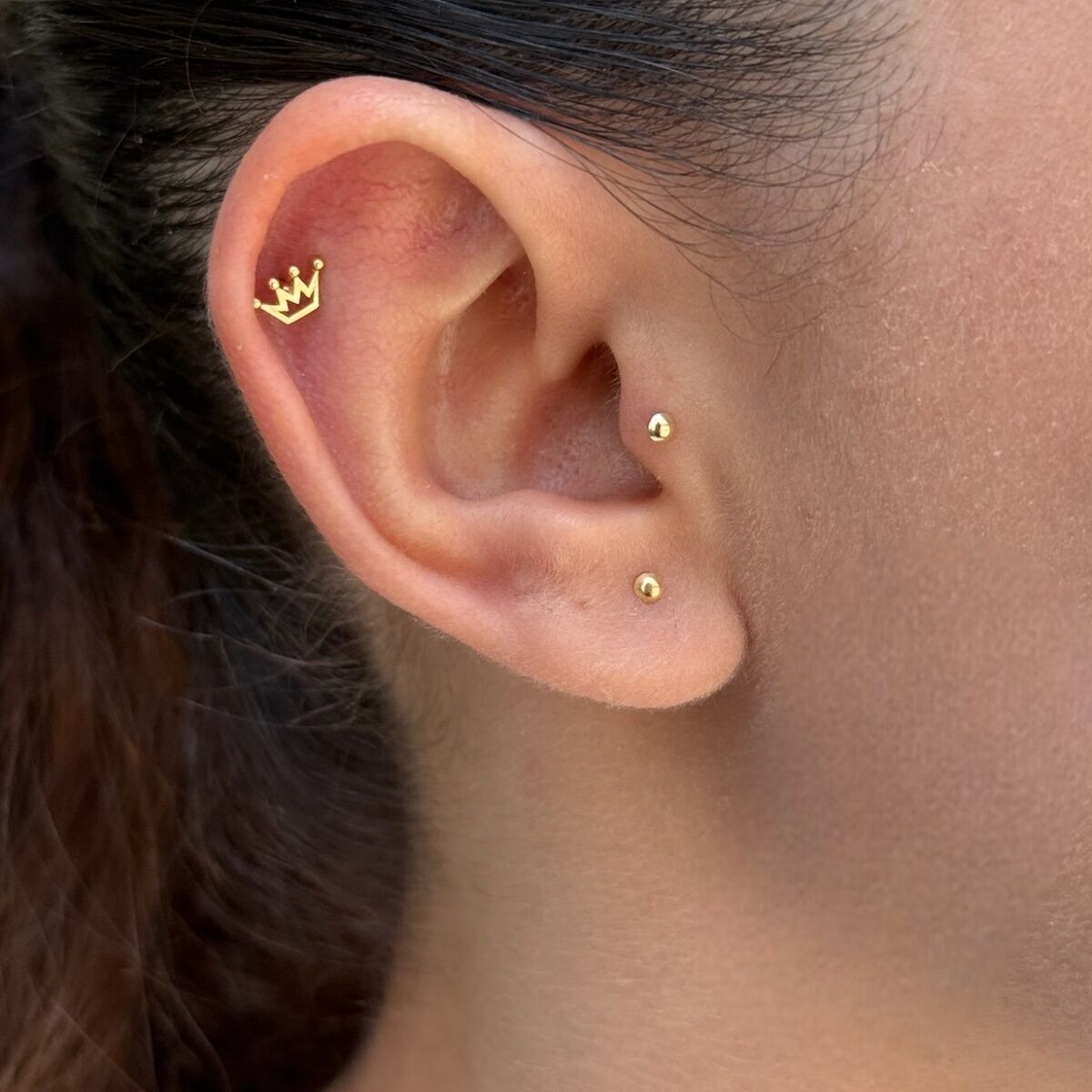 14 AYAR KRALİÇE TAÇ TRAGUS HELİX KÜPE