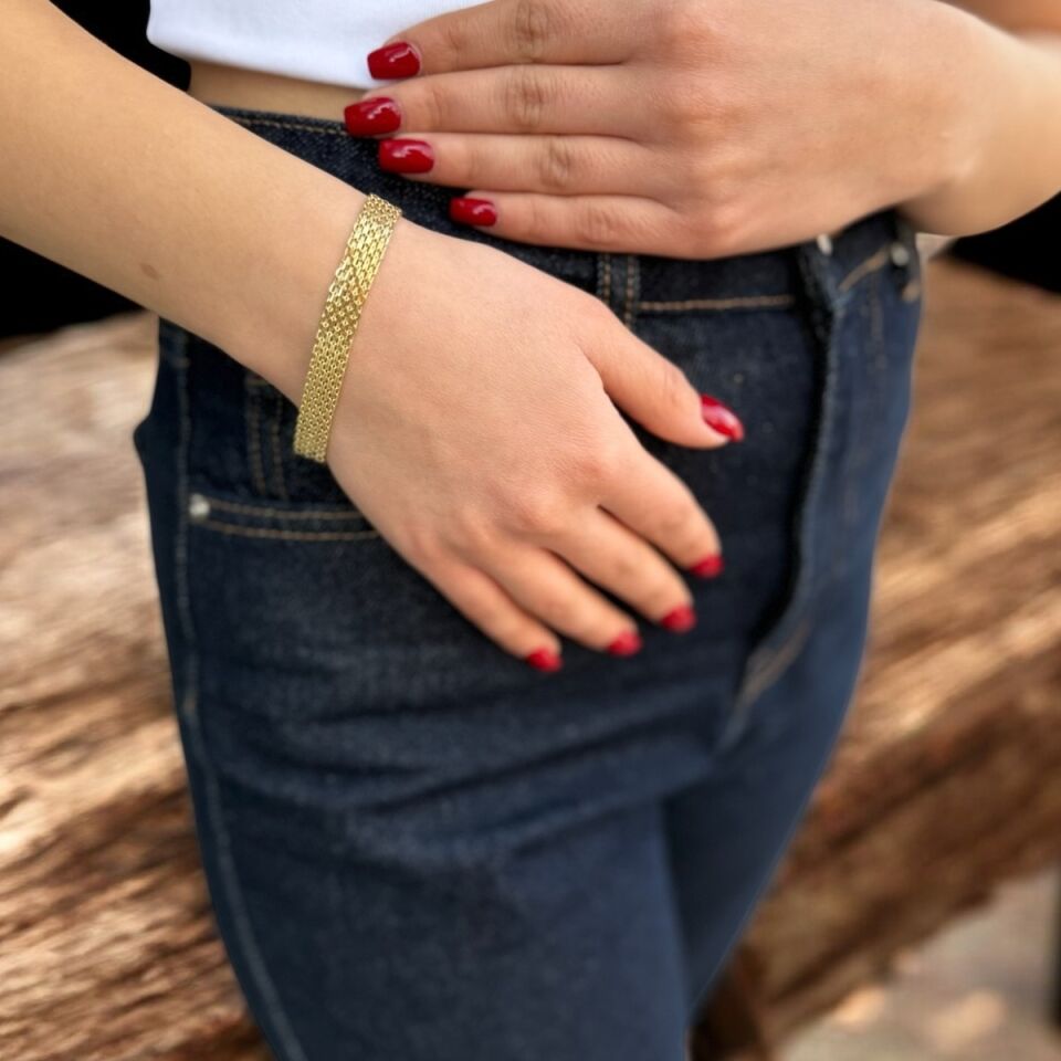 14 AYAR İTALYAN MODEL KALIN BİLEKLİK