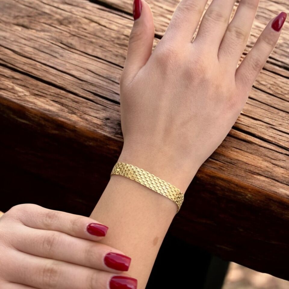 14 AYAR İTALYAN MODEL KALIN BİLEKLİK