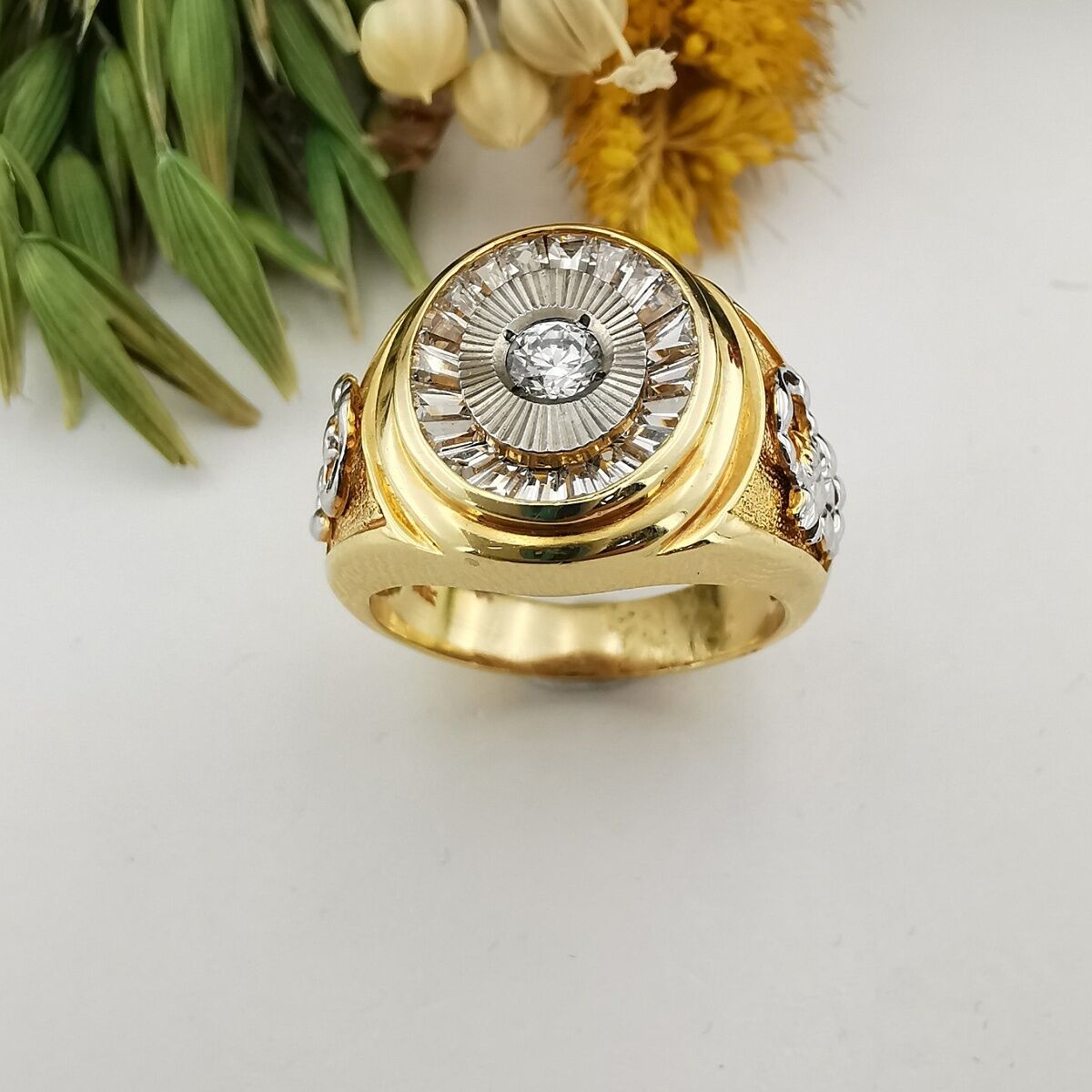 14 Ayar Özel Tasarım Italyan Model Akrep Figürlü Altın Erkek Yüzük