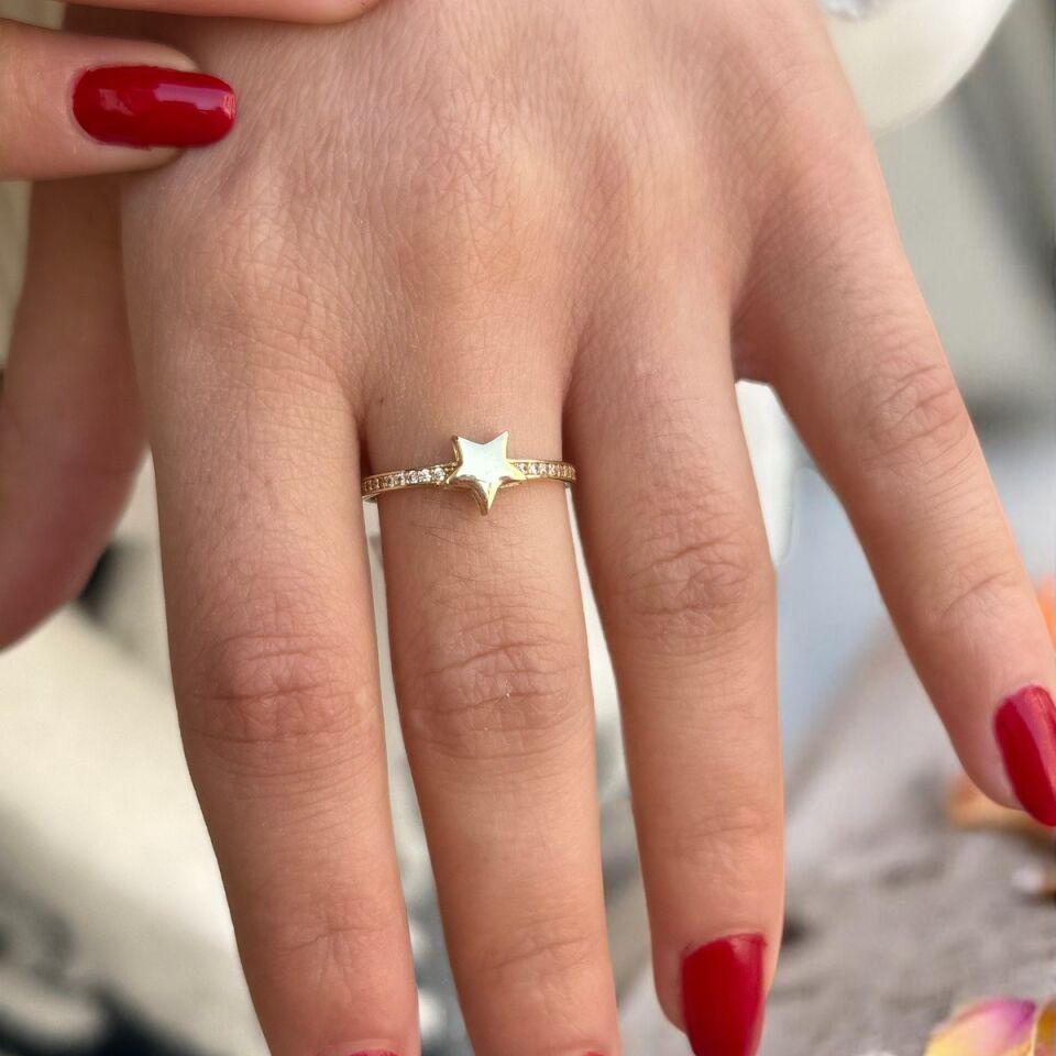 14 AYAR YILDIZ MODEL YÜZÜK