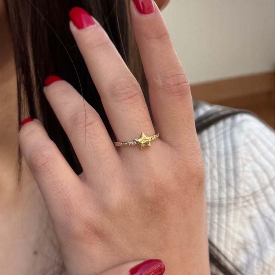 14 AYAR YILDIZ MODEL YÜZÜK