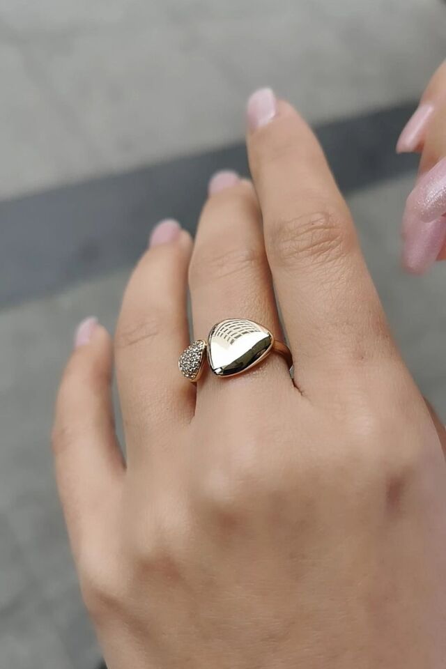 14 AYAR İTALYAN ALTIN YÜZÜK 17