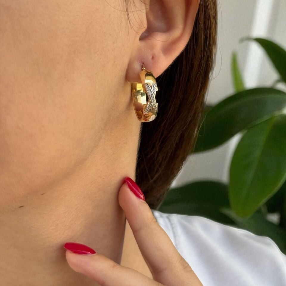 14 AYAR ÖZEL TASARIM HALKA KÜPE