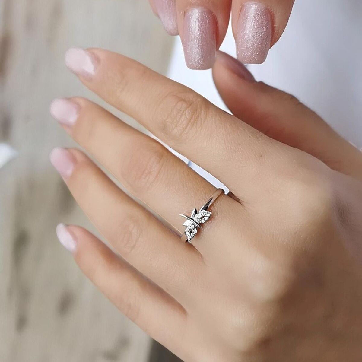 14 AYAR BEYAZ ALTIN YUSUFÇUK ALTIN YÜZÜK