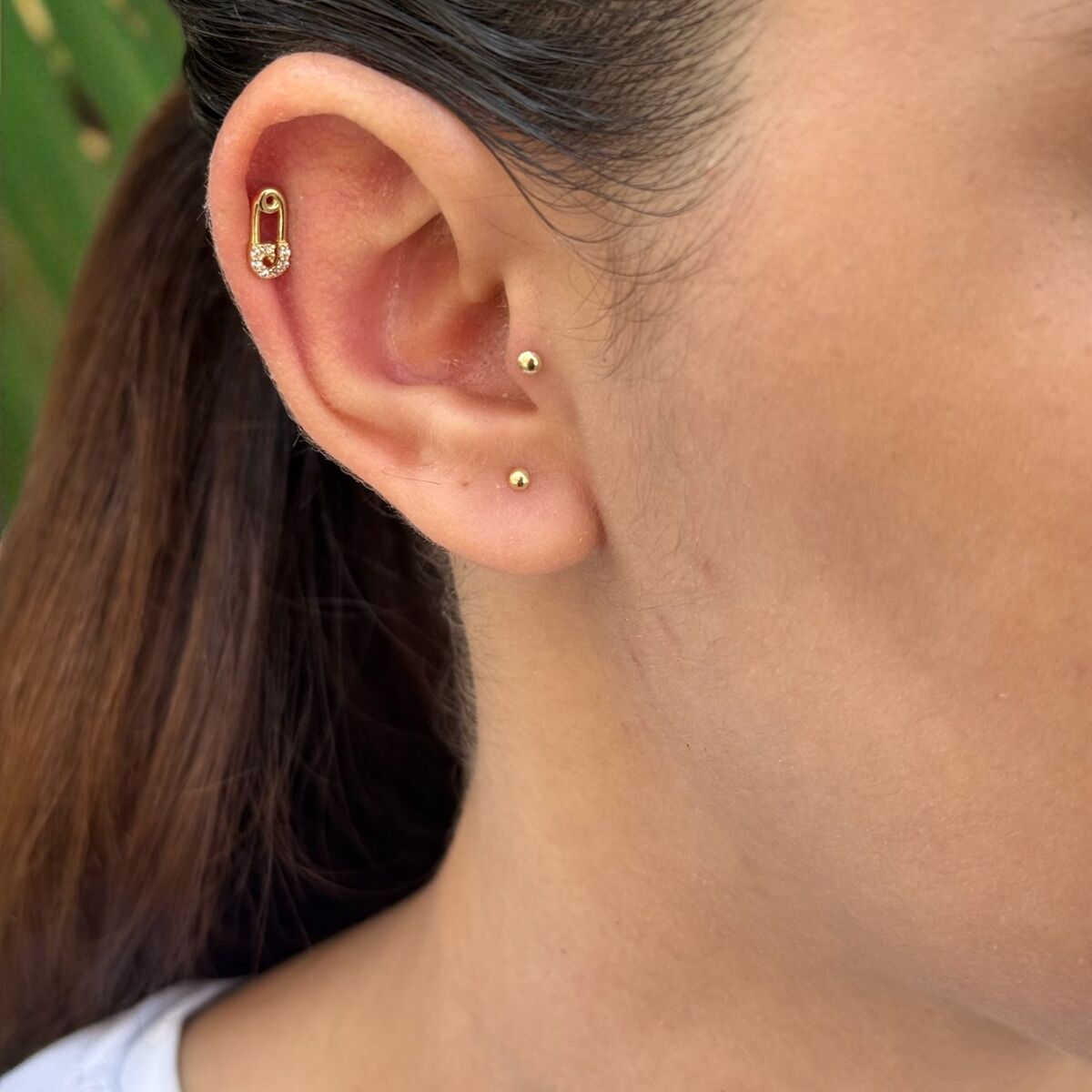 14 AYAR İĞNE MODEL TRAGUS HELİX KÜPE