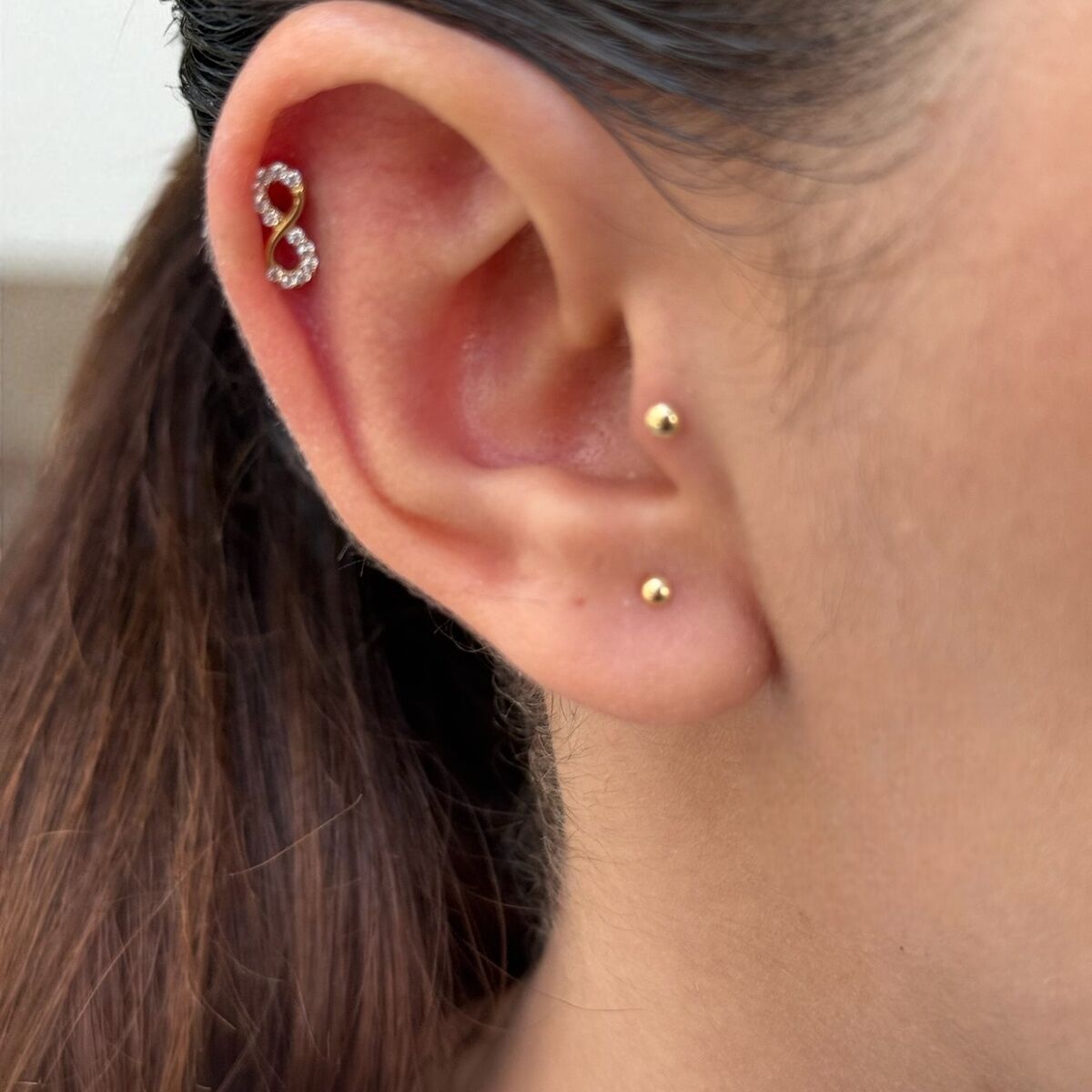 14 AYAR SONSUZLUK TRAGUS HELİX KÜPE