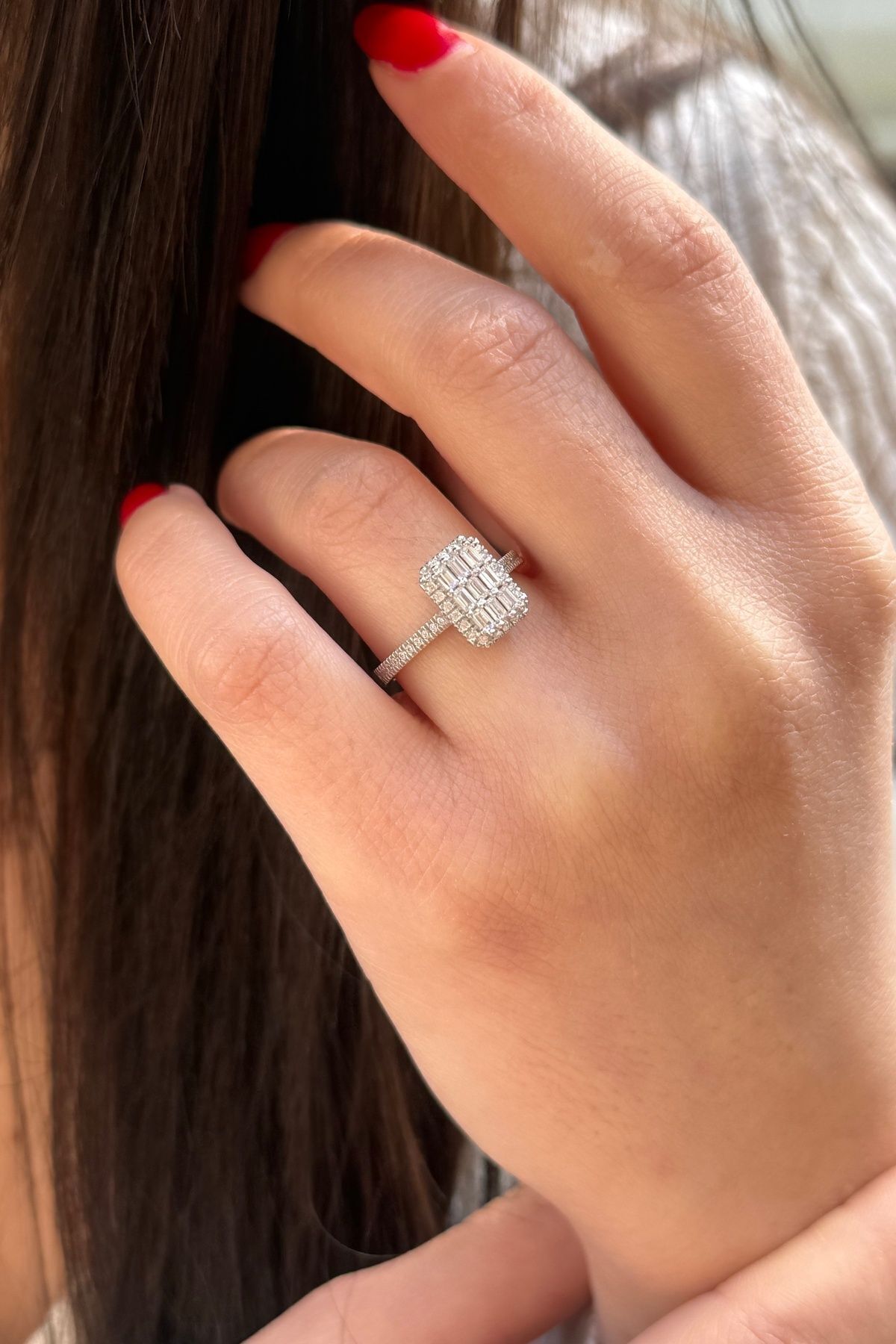 14 AYAR ÖZEL TASARIM BAGET MODEL YÜZÜK