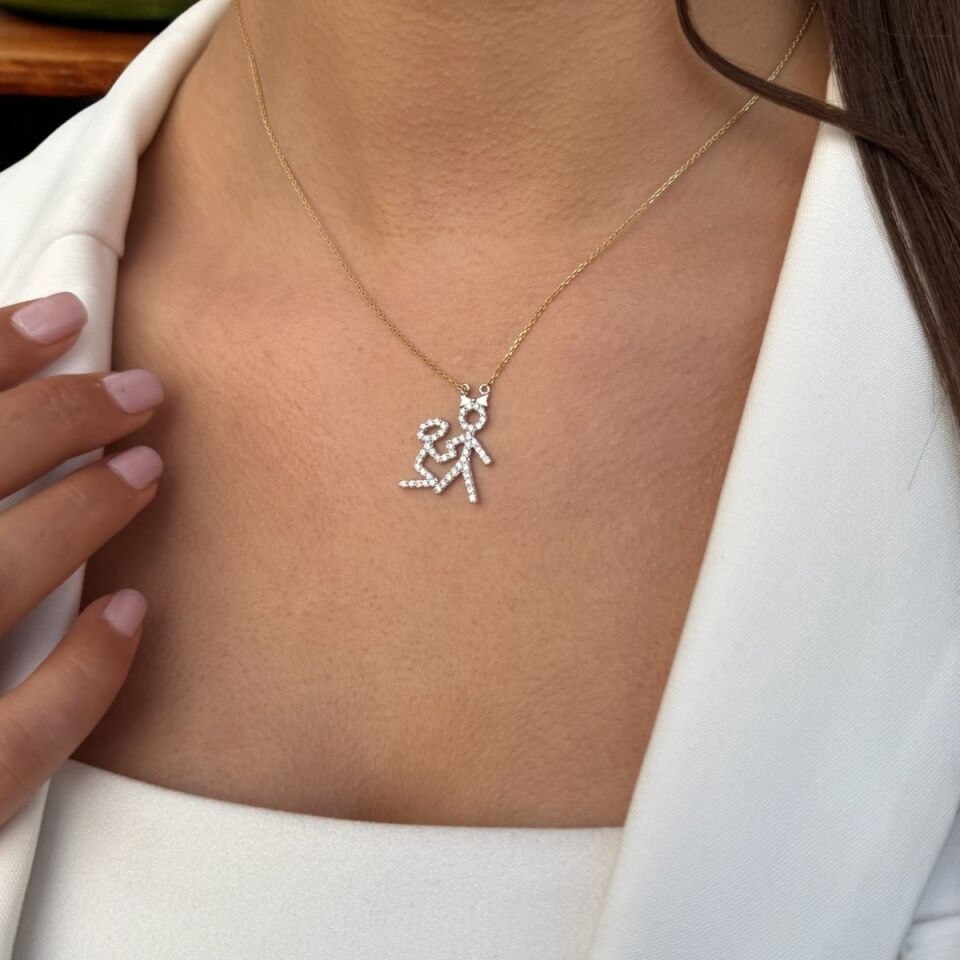 14 AYAR SEVGİLİ KOLYESİ