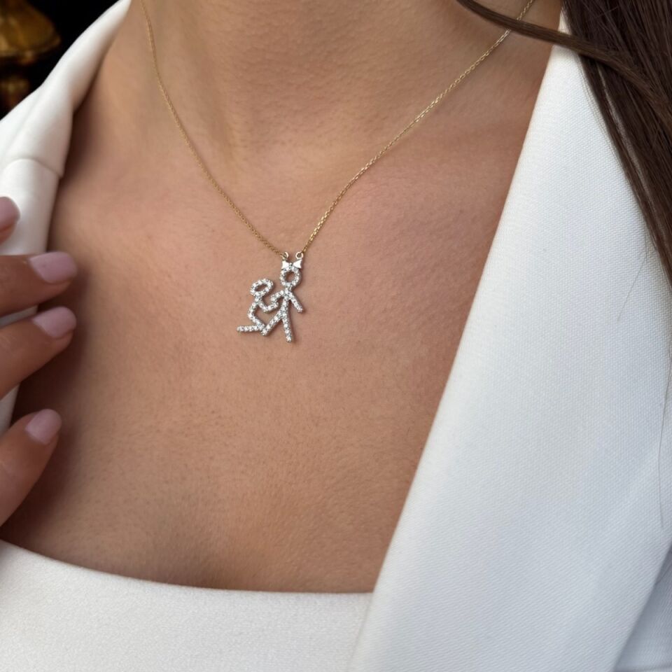 14 AYAR SEVGİLİ KOLYESİ