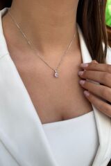 14 AYAR 6,65 CT PİNK PEMBE TAŞLI VE PIRLANTA TAŞLI ALTIN KOLYE