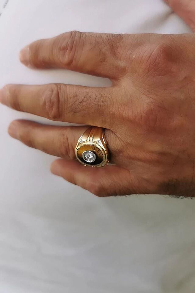 14 AYAR KAPLANGÖZÜ TASARIM İTALYAN ERKEK YÜZÜK 23