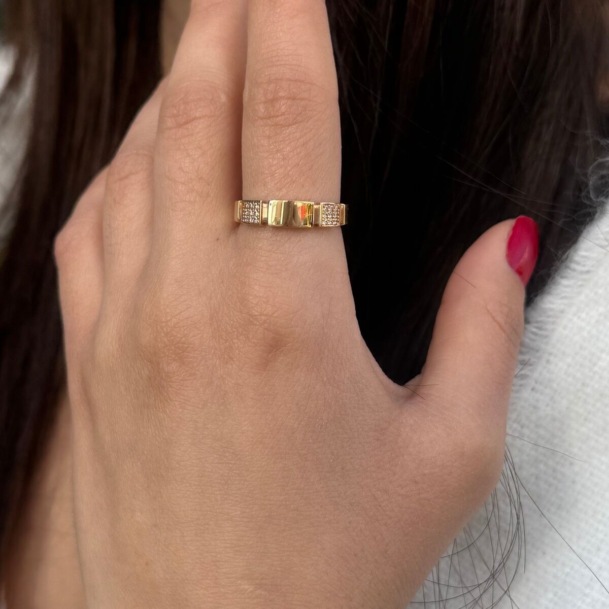 14 AYAR KEMER MODELİ ALTIN YÜZÜK