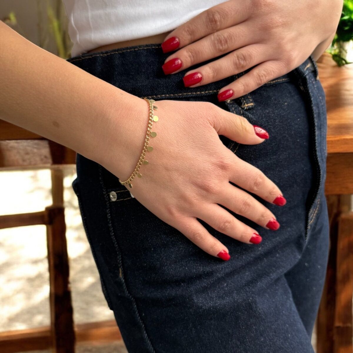 14 AYAR PULLU ALTIN BİLEKLİK