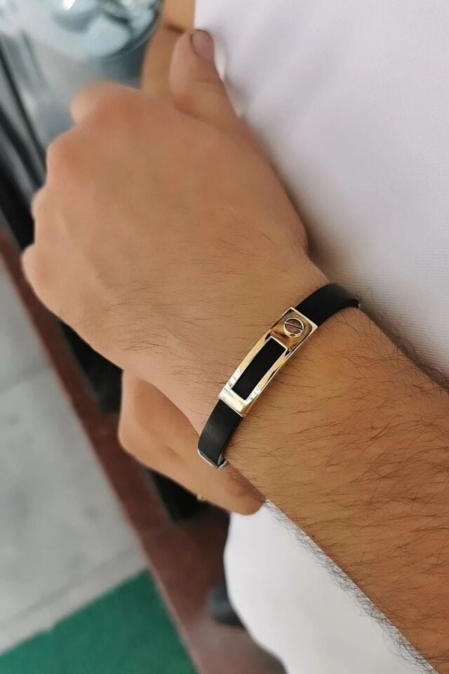 14 AYAR İTALYAN KAYIŞLI ERKEK BİLEKLİK