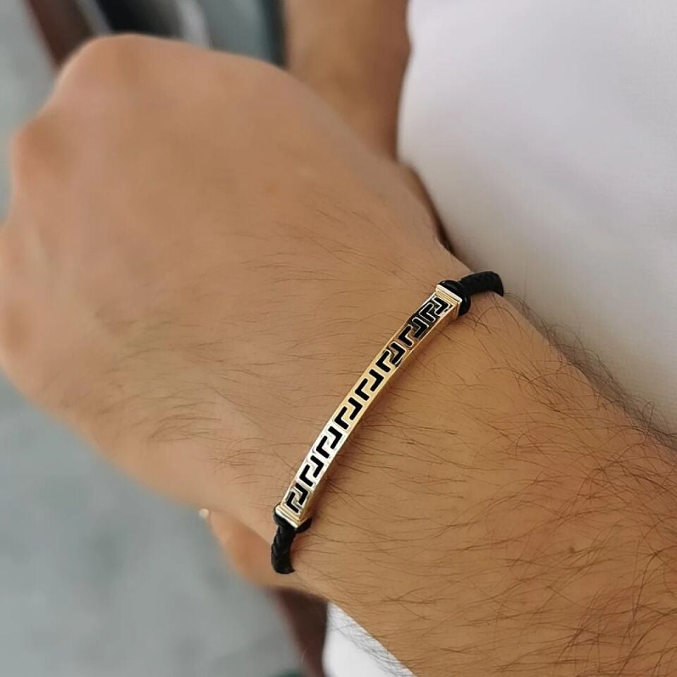 14 AYAR İTALYAN KAYIŞLI ERKEK BİLEKLİK