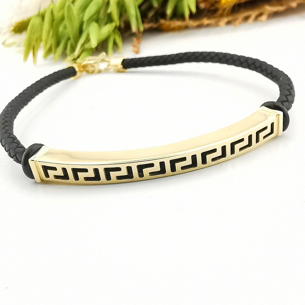 14 AYAR İTALYAN KAYIŞLI ERKEK BİLEKLİK